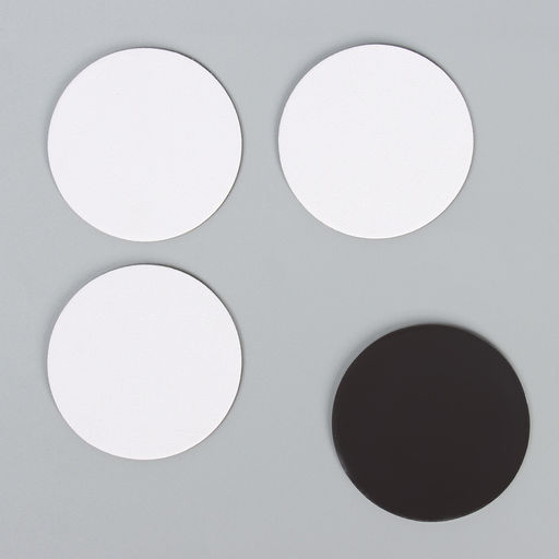 Набор холстов на магните «Круг», 7.5 см, 4 шт.