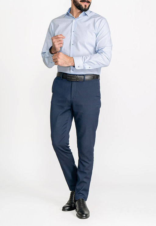 Сорочка мужская длинный рукав GREG 211/131/ROM/ZN/1p  фото 5