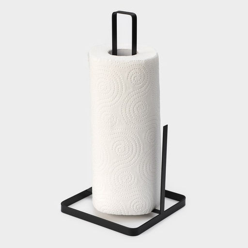 Держатель для бумажных полотенец Доляна «Лофт», 14×14×29 см, чёрный