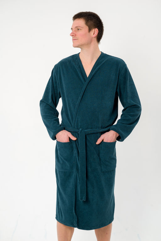 Халат мужской из махры Ренат изумруд - Амадэль фото 7