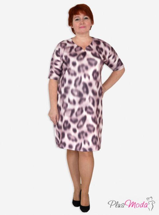 Платье Модель №50 размеры 52-72 - Plusmoda фото 5