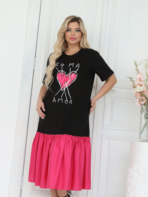 Платье П3-5522/3 - Wisell фото 7