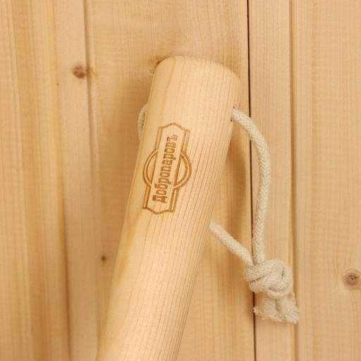 Ковш - черпак для бани и сауны, 100 мл, деревянная ручка, 43 см, «Добропаровъ»