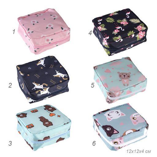 Косметичка 12x12 см / IU-12 /уп 300/ - ГалеонТрейд фото 11
