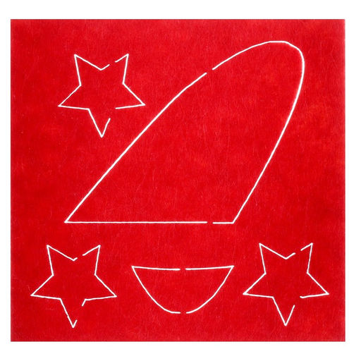 Набор для творчества. Открытки из фетра «Самолет»