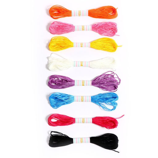 Фенечки из мулине Нежность?