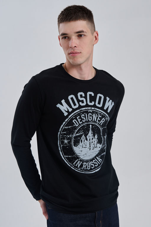 8573 футболка с дл.рукавом унисекс