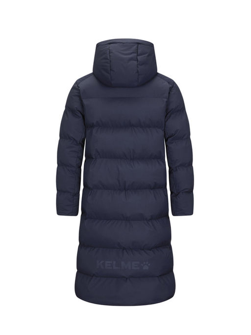 Пуховик KELME Long Cotton Coat Dark Blue