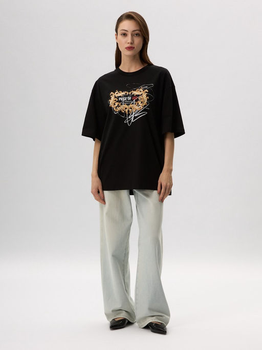 Футболка женская 12521-42032 black