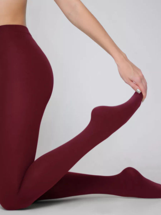 Колготки женские TEATRO ICE STYLE 240 den COLOR бордовый