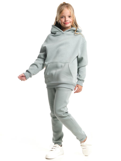 Спортивный костюм для девочки утепленный детская одежда сити 22-7605 мята - Mini maxi фото 4