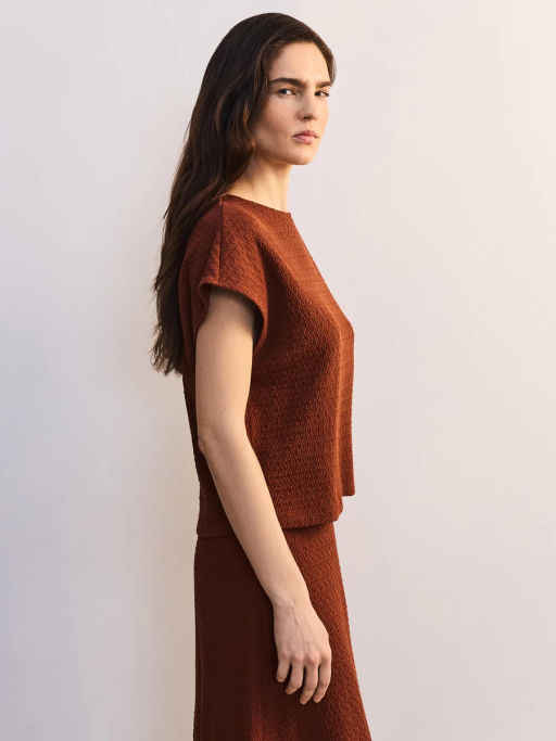 Футболка оверсайз из трикотажа ZR2605013421-21 / Zarina