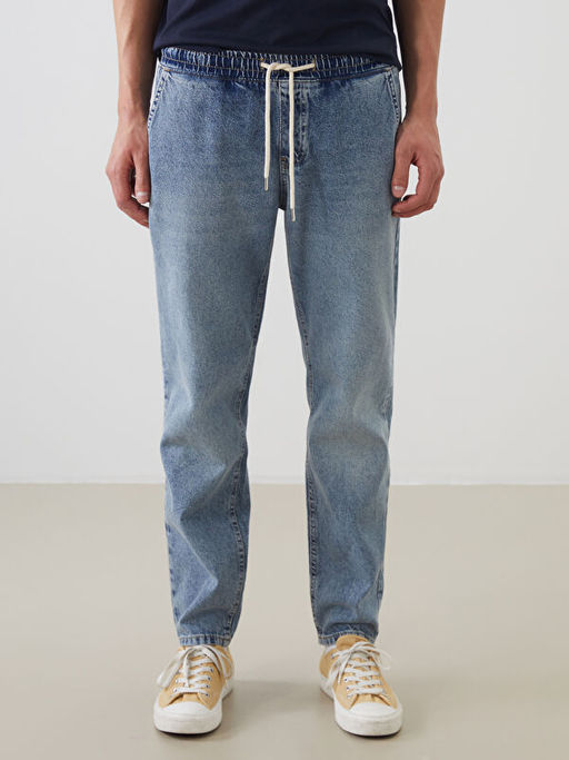 Straight Fit Erkek Jean Pantolon