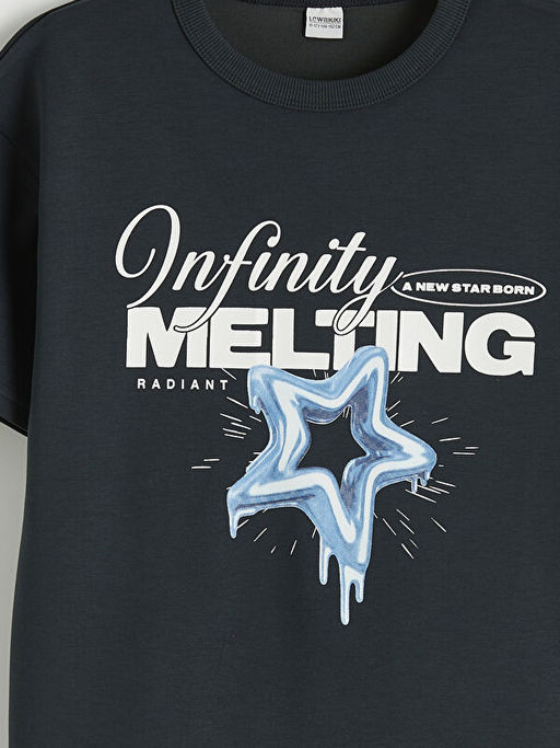 Erkek ?ocuk Bask?l? Ti??rt