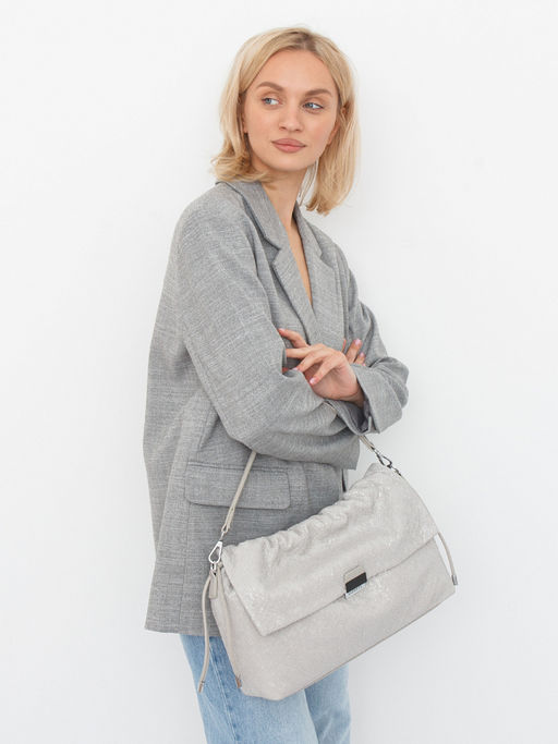 Сумка 58441 gray Velina Fabbiano-Safenta
