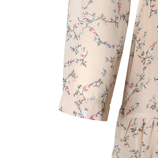 Платье женское короткое MIST plus-size, бежевое, размер 52