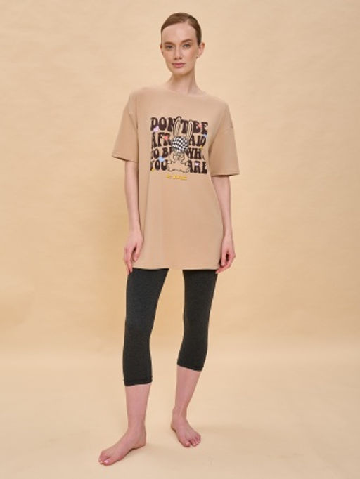 PELICAN, пижама женская, Песочный  фото 6