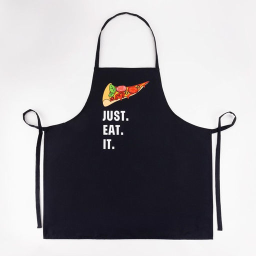 Фартук Этель Just eat it 73×71 см, 100% хлопок, саржа 190 г/м²