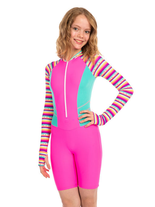 4970-0-0 Комбинезон для плавания детский с длинными рукавами