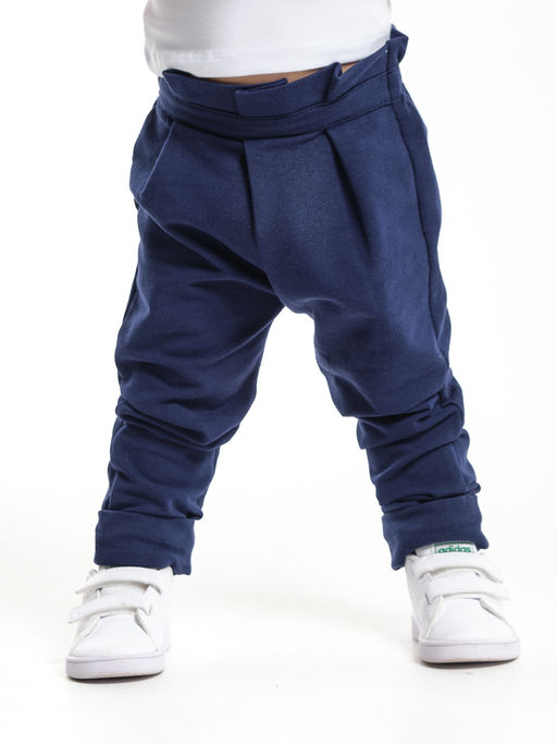 Брюки для девочки UD 1090 т.синий - Mini maxi фото 4