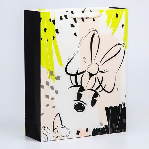 Пакет ламинат вертикальный «Minnie Mouse», 31х40х11 см, Минни Маус