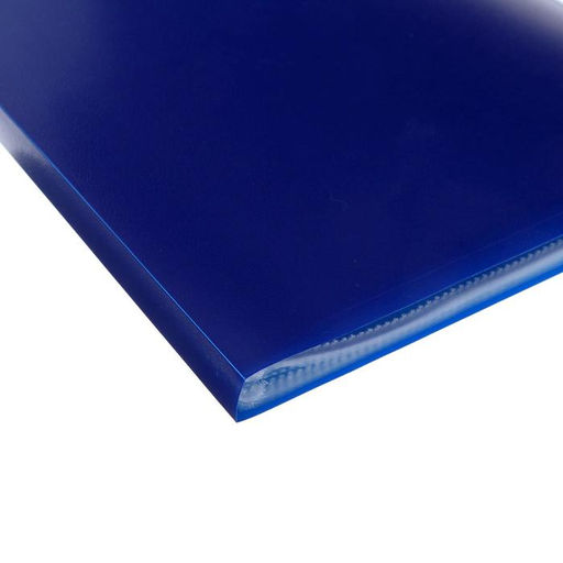 Папка с 40 вкладышами А4, 500 мкм, Calligrata, черничная  фото 4