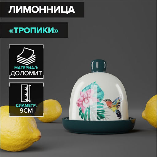 Лимонница Доляна Тропики, 99 см, цвет белый