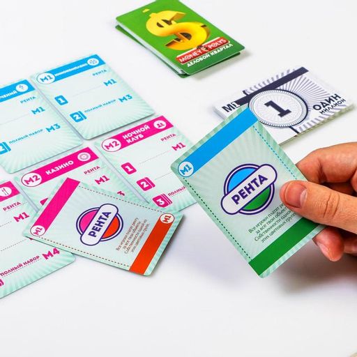 Карточная игра Money Polys. Деловой квартал, 70 карт - Лас Играс фото 6