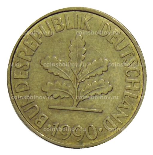 10 пфеннигов 1990 года F Германия
