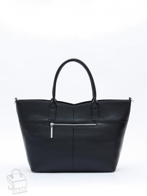 Сумка женская кожаная 1059C black Polina&Eiterou