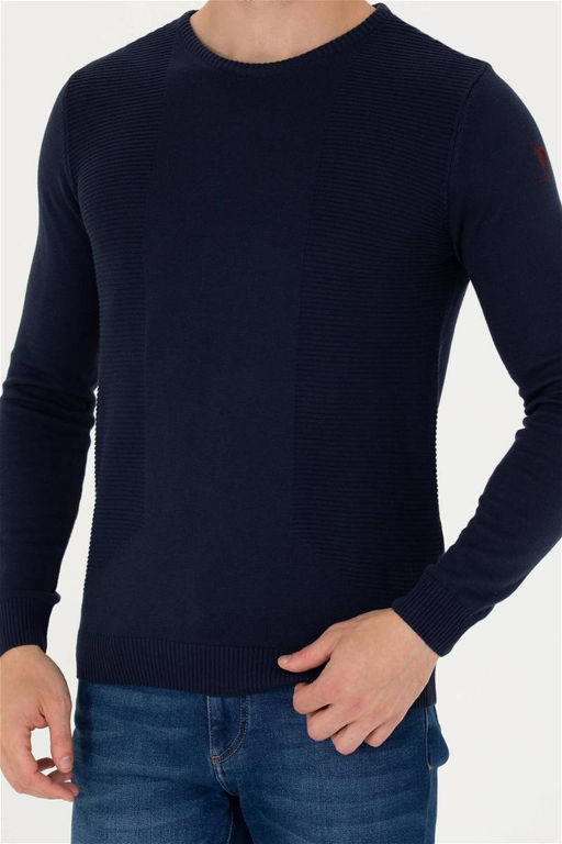 U. S. Polo Assn Мужской темно-синий свитер - U.s. polo assn фото 12