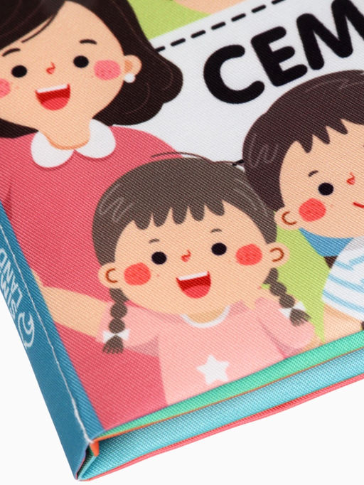 Книжка - шуршалка для малышей Крошка Я «Семья», 11×11.5 см, от 3 мес.