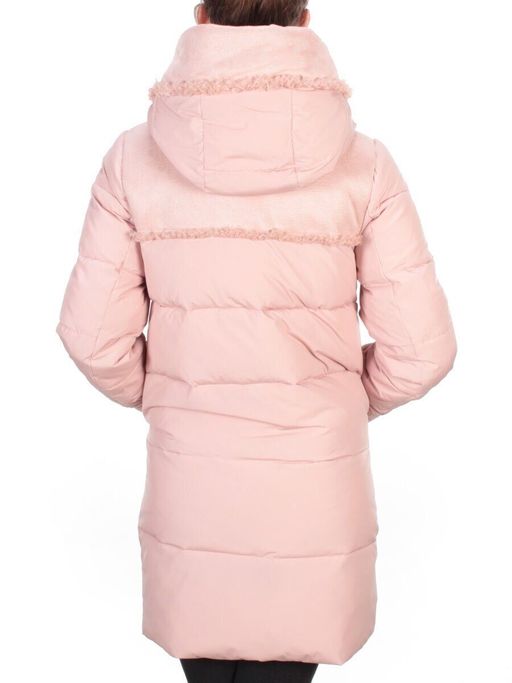GWD21536P PINK Пальто зимнее женское PURELIFE (200 гр. холлофайбер) - Fashion фото 4