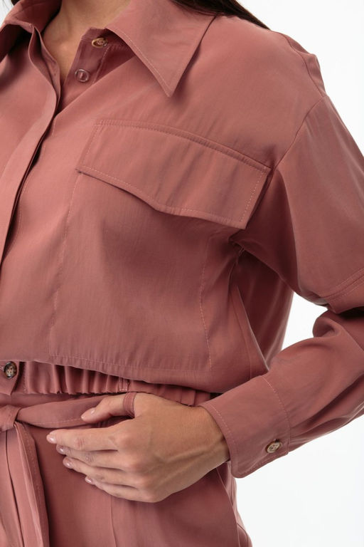 Жакет ANELLI 875-1 терракот  фото 3