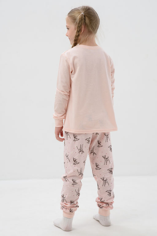 Пижама Кулирка с рибаной длинный рукав