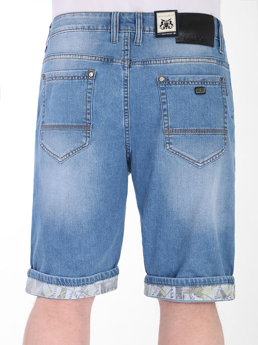 1У-52 8263.С1 Шорты мужские джинсовые - Almond фото 3