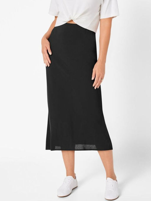 Юбка миди из вискозы ESMARA  фото 4