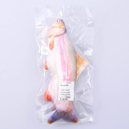 Игрушка для кошек с мятой Форель из текстиля, 20 см - Пушистое счастье фото 5