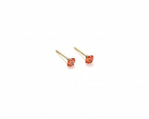 Серьги-гвоздики PR1469 -5 оранжевый