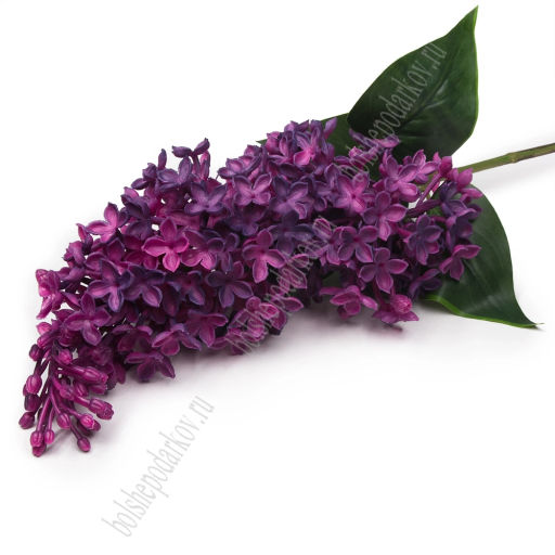 Веточка декоративная 73 см Сирень (SF-8130) сиреневый - Больше подарков фото 2
