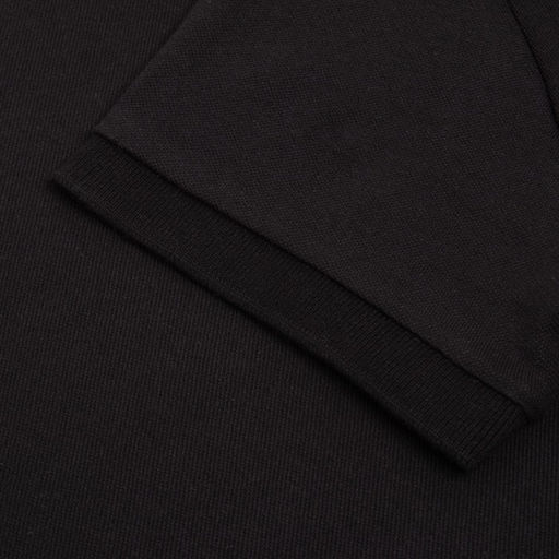 Футболка поло женская MINAKU: Basic line, чёрная, размер 52