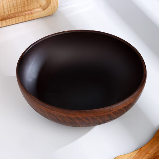 Салатник«Вьюнок», 800 мл, 17.5×5.5 см, красная глина