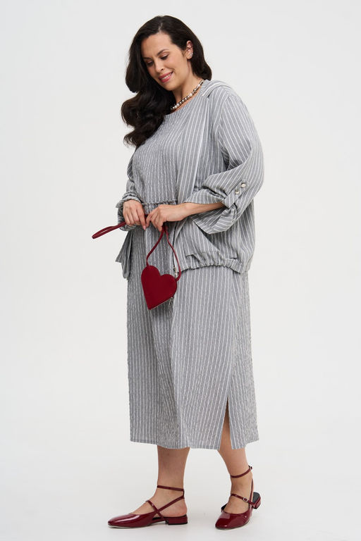 Жакет Шейпи серый - Intikoma фото 11