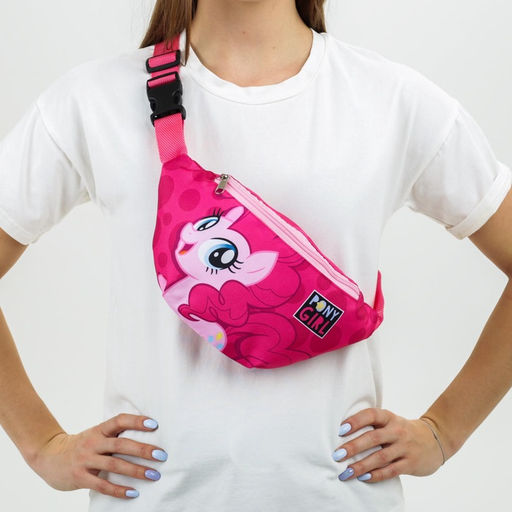 Сумка поясная детская для девочки Пони, розовая, 25?13?6 см, My Little Pony - Hasbro фото 7