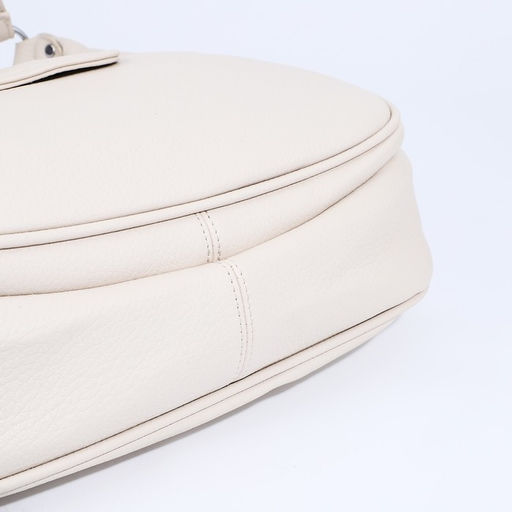 Сумка-мешок на молнии, наружный карман, длинный ремень, цвет бежевый - Simaland фото 3