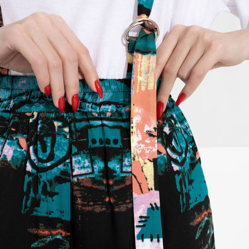 Брюки Отпуск на Мальдивах (с лямками) - Charutti фото 3