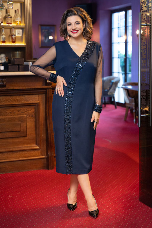 Платье VI.ORO VR-1229 синий