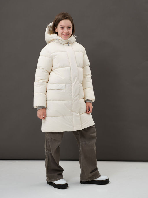 Куртка зимняя 23375-455 бежевый - Avese фото 61