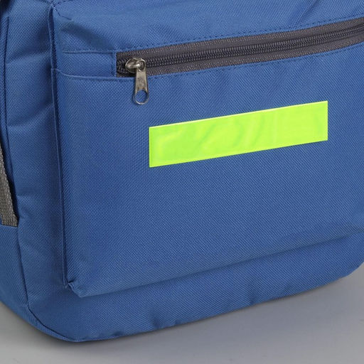 Цена за 8 шт. Светоотражающие наклейки «Полоска», 12×2.5 см, 5 шт. на листе, МИКС