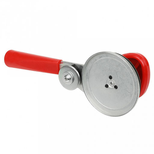 Машинка закаточная полуавтомат Улитка алюминий, пластмассовая ручка, цвет красный (Китай) - Домашняя мода фото 2